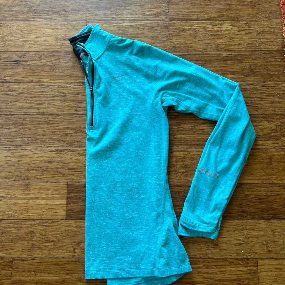 Nike Teal Long Sleeve Top